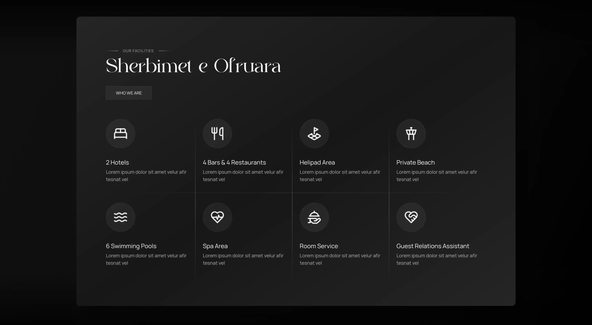 Section Highlight - Homepage of Marina Casino Website