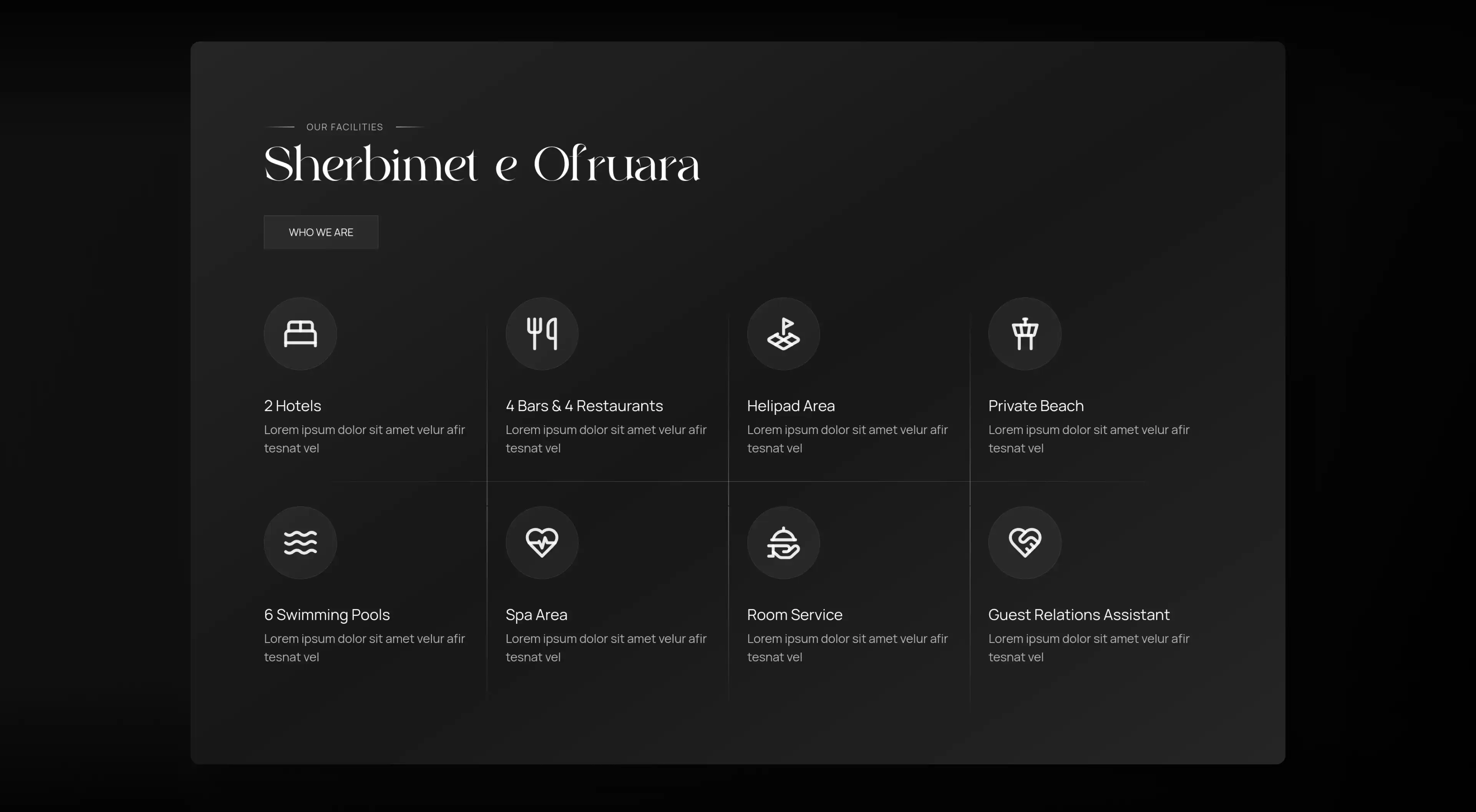 Section Highlight - Homepage of Marina Casino Website