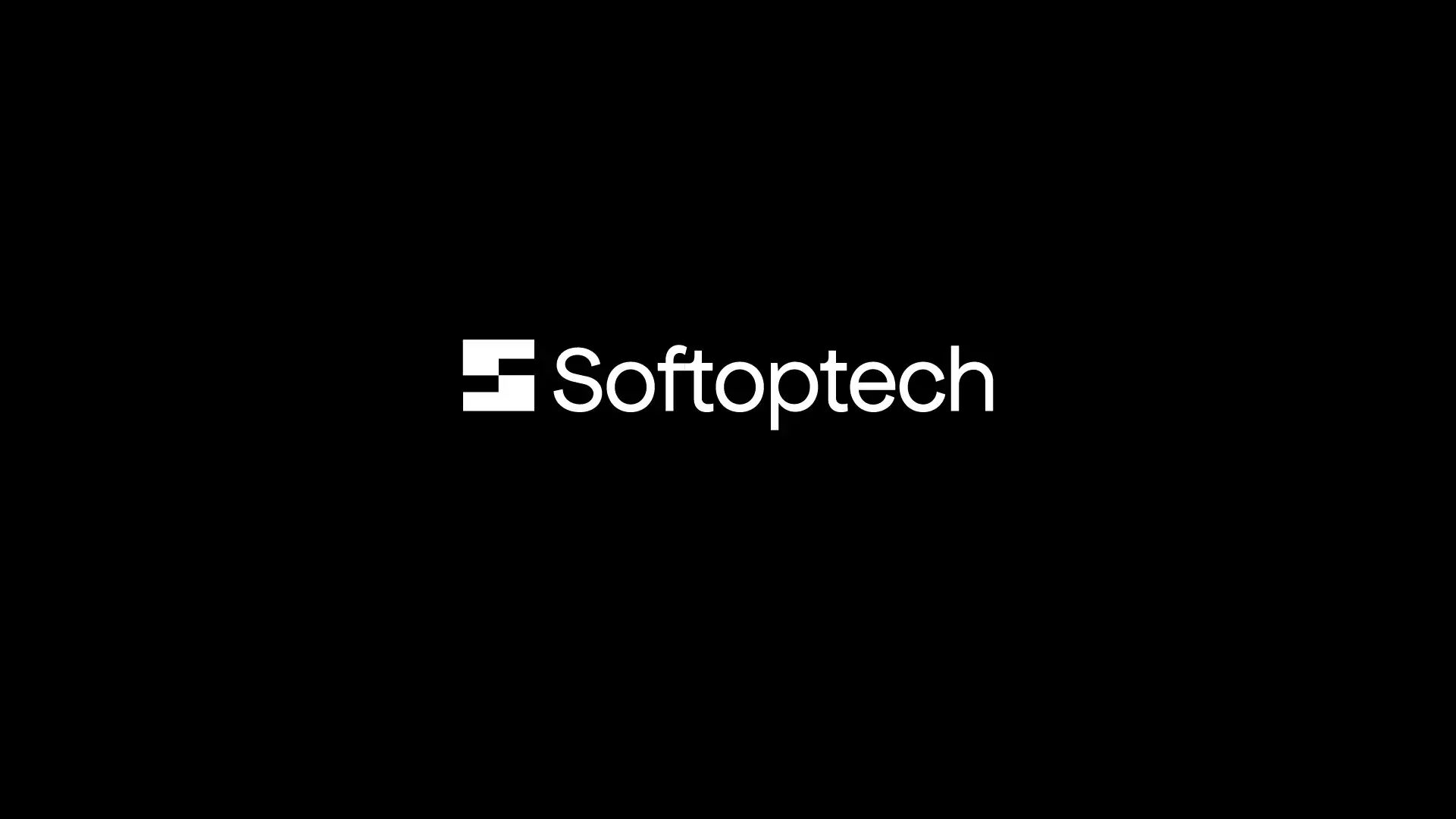 Final Softoptech logo design